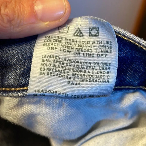 Wrangler mens denim blue jeans - Picture 8 of 8